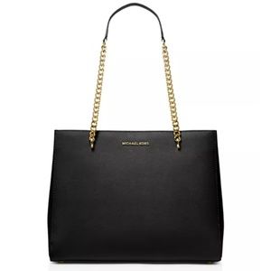 Michael Kors Ellis Large Leather Tote Purse NWT